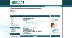 Desktop Screenshot of deltapublicaciones.com